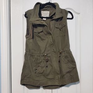 American Rag Olive Green utility vest
